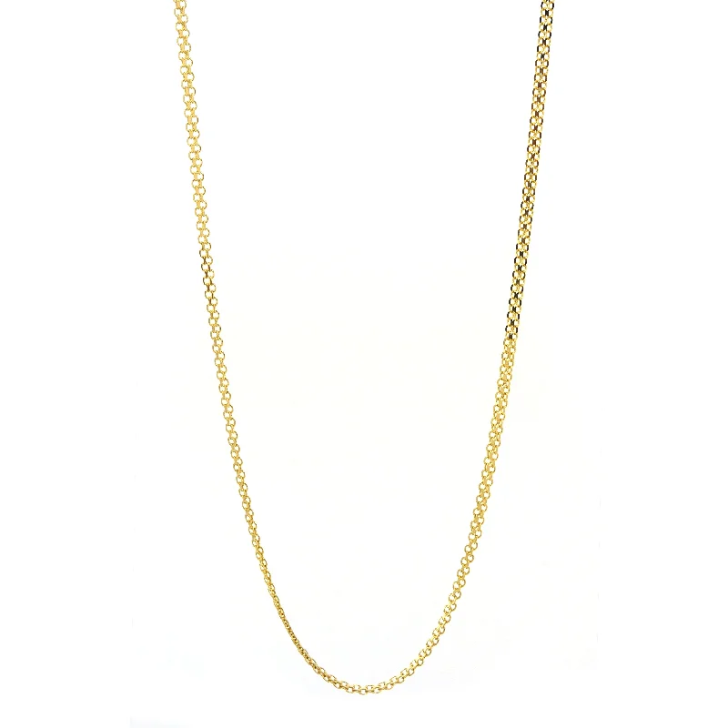 Ladies designer necklaces-Mesh Chain Necklace