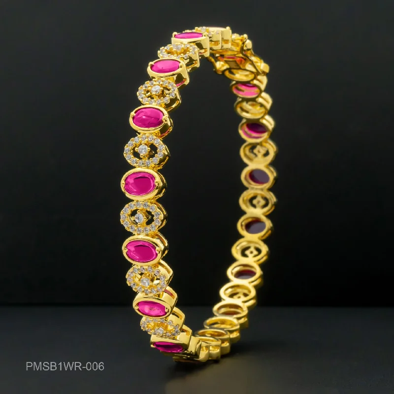 Ladies stretch bangles-PREMIUM STONE BANGLE PMSB1WR-006