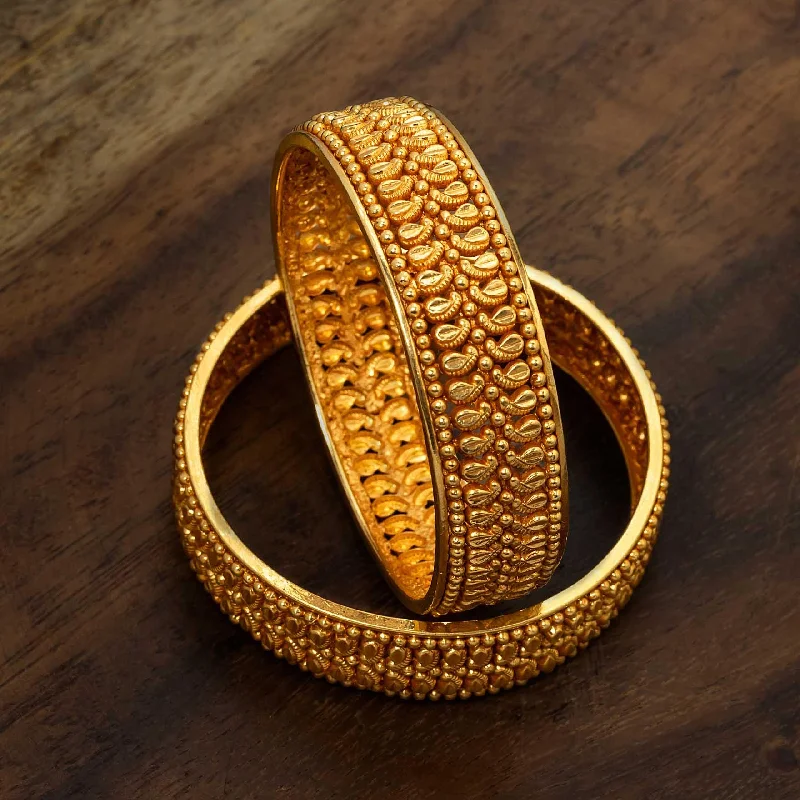 Ladies handmade bracelets-Sreshta Bangle PGGRBSR6-024