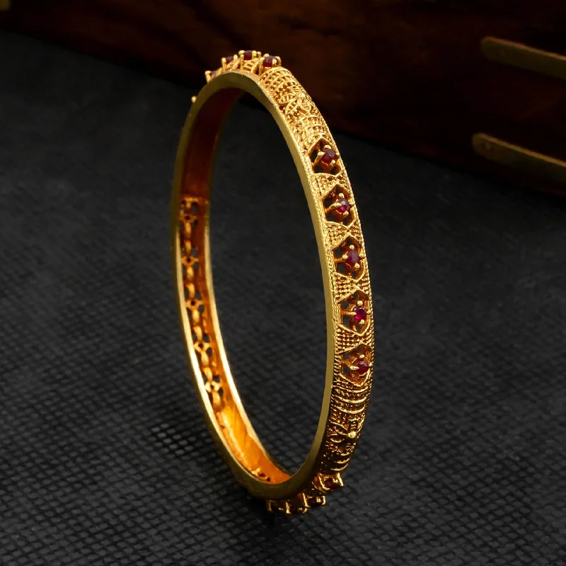 Ladies bridal bracelets-Geru Bangle PSGRB5R7R-24-042