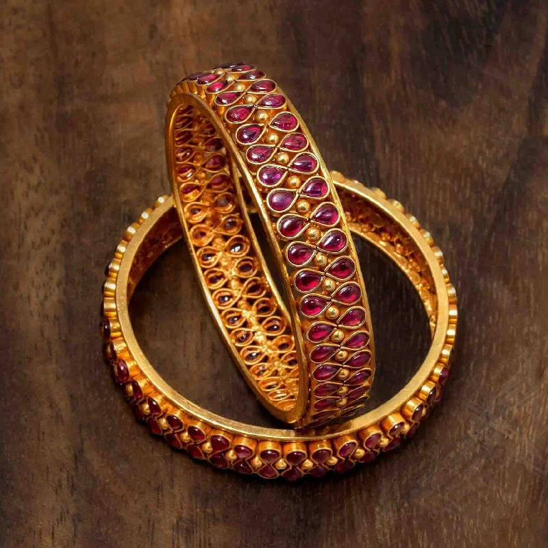 Ladies boho bracelets-Sreshta Bangle PSGRBSR15R-006