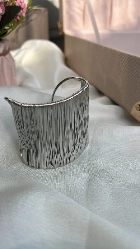 Ladies boho bracelets-Ann wired cuff bangle