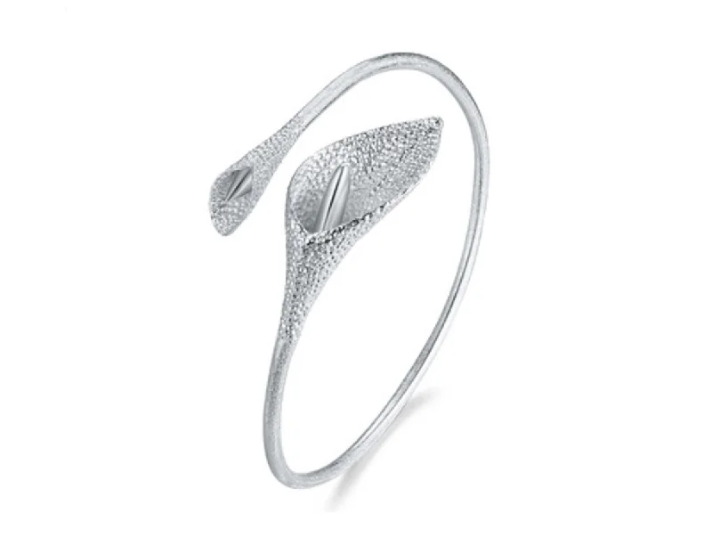 Ladies infinity bracelets-Calla Lily Bangle