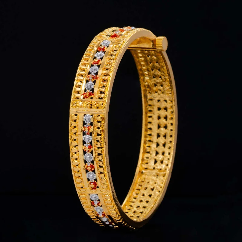 Ladies bangle bracelets-Enamel Bangle PEB3-072