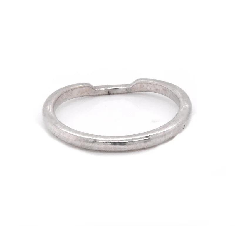 Ladies wide band rings-Victor Canera Platinum 1.9MM Band