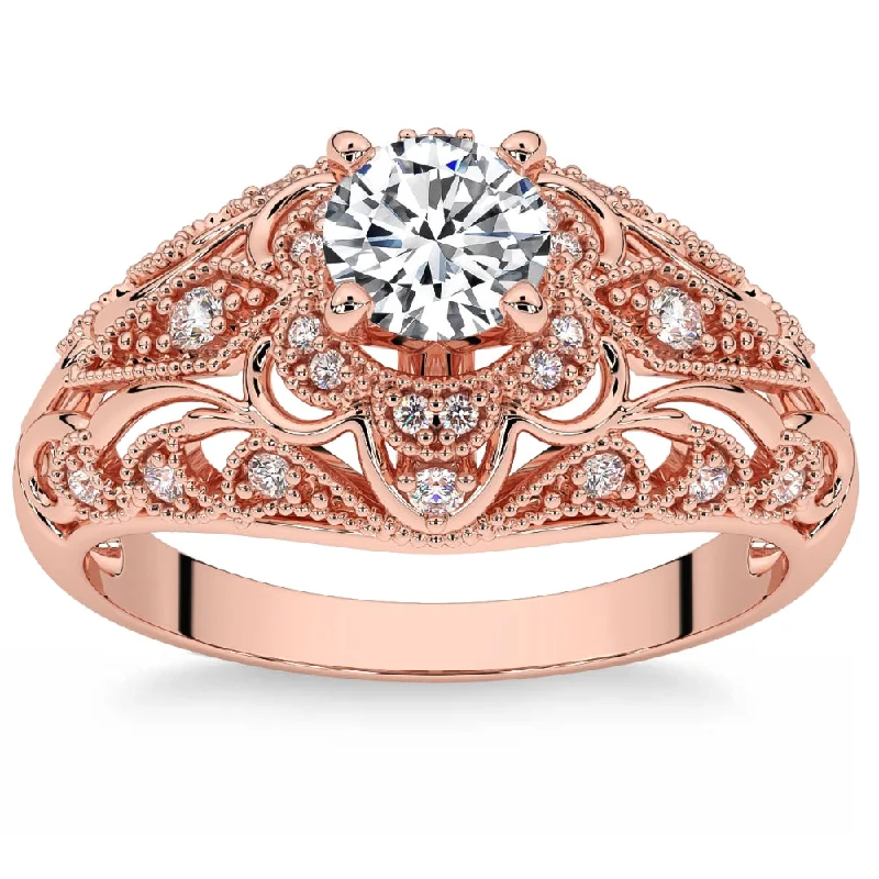 14k rose gold